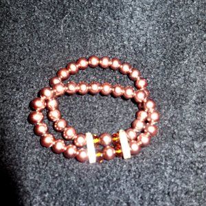 Bracelet brown pearl